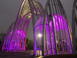 公園地景藝術照明