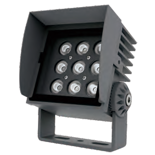 MIT20241082501B 投光燈-方形款-9W-戴帽款-訂製品